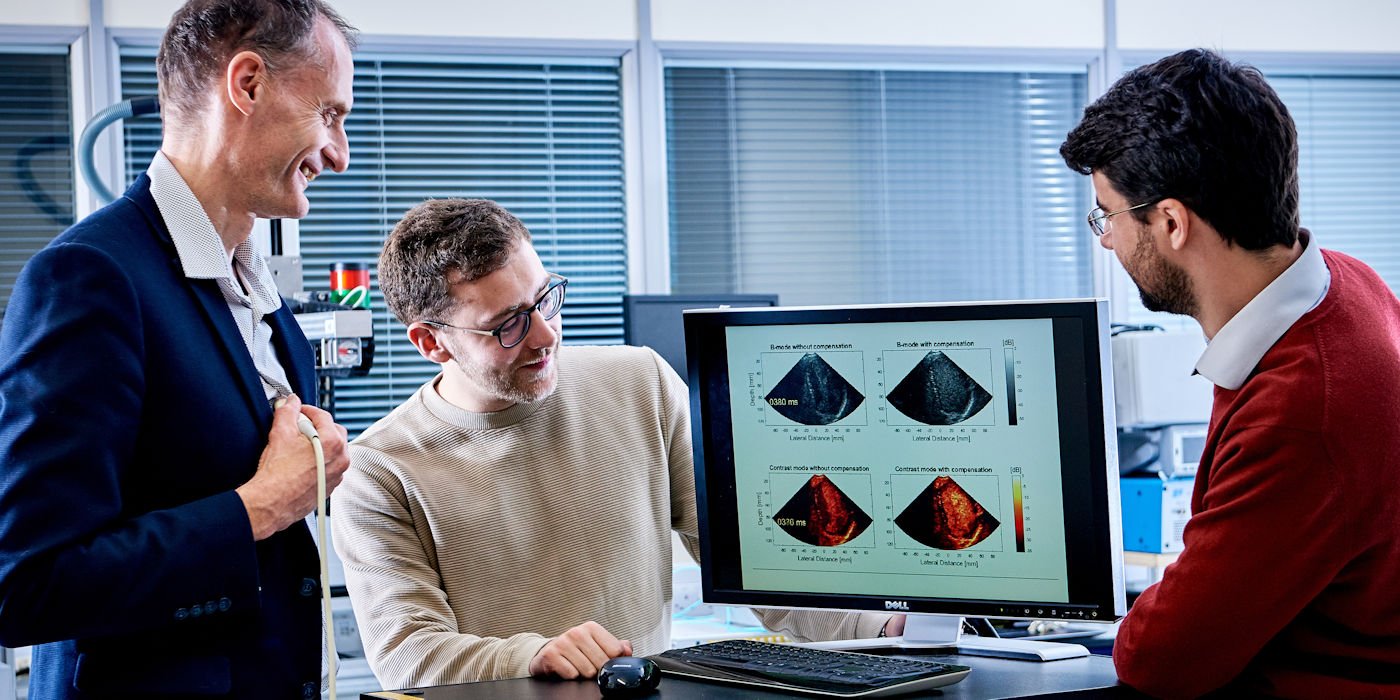 Researchers demonstrate the patented ultrasound platform