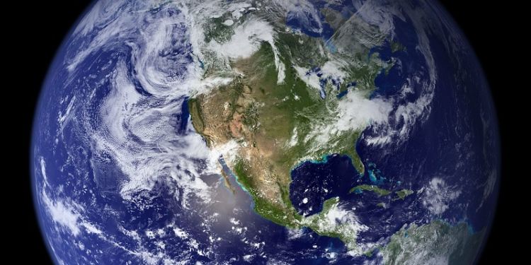 The earth from space
