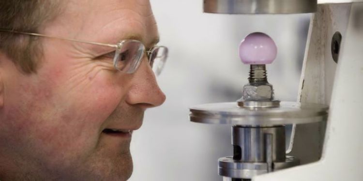 Professor John Fisher in the iMBE lab