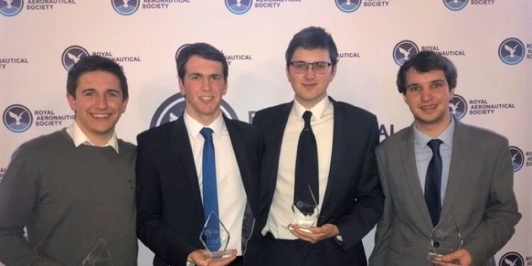 Aviation students win the Royal Aeronautical Society Aerochallenge