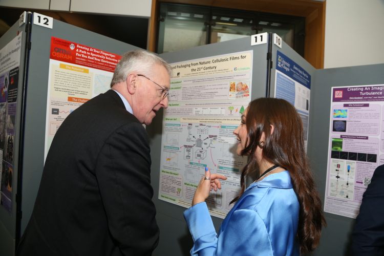 Students from the Faculty of Environment, Engineering and Physical Sciences won coveted awards at the Parliamentary & Scientific Committee’s STEM for BRITAIN 2023, which took place in the Houses of Parliament on earlier this month, during British Science Week.