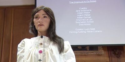 ai-da the world's first robot artist