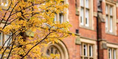 Great hall in autumn