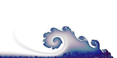 A fractal wave