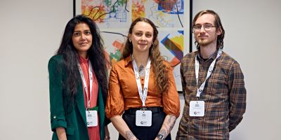 Sania Wadud, Polly Foster, and Bailey Andrew