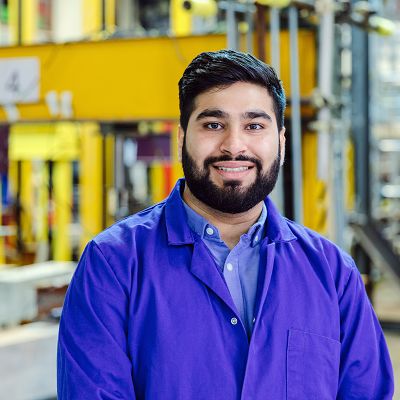 Adeel Sheikh, civil UG student