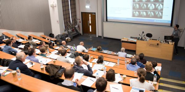 people attending a short course