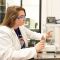 Physics researchers Adele Parry