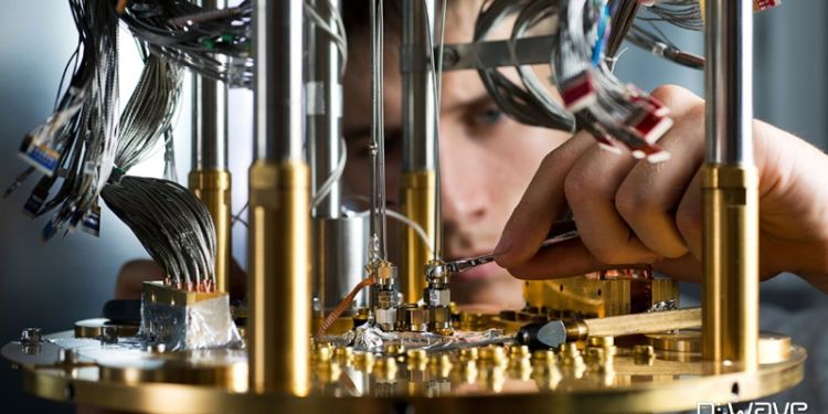 Annealing quantum computer. Credit: D-Wave Quantum Inc.