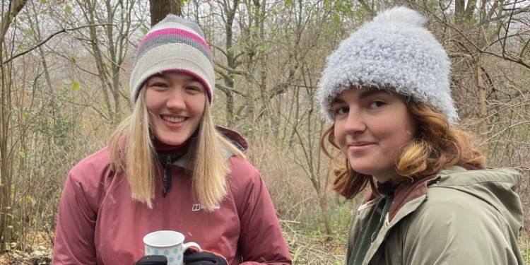 picture of ruby robinson with her friend