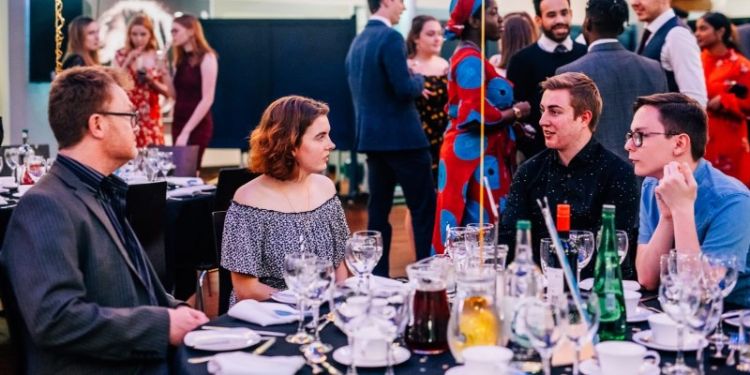 picture of ruby robinson at an award ceremony