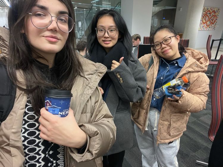 Female students in a society