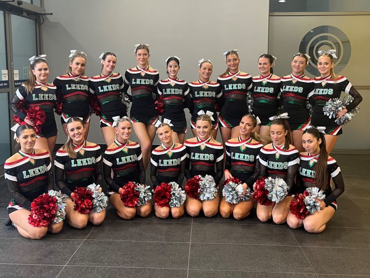 University of Leeds cheerleading team