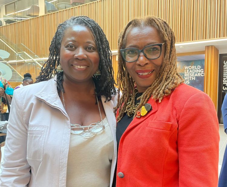 Professor Lisa-Dionne Morris and Professor Dawn Edge